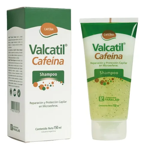 Shampoo Valcatil Cafeína Reparación+protección Capilar 150ml