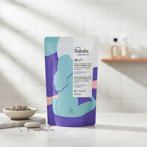 Repuesto Natura Tododia Crema Corporal Manzanilla Y Lavanda