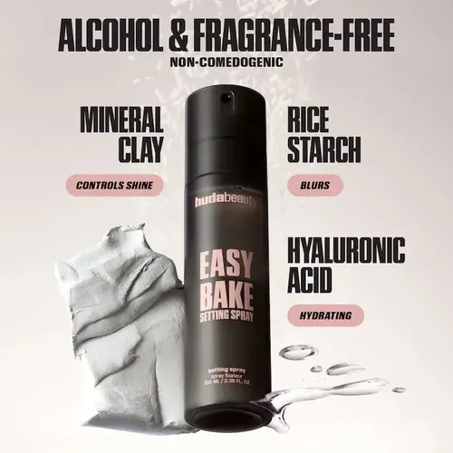Spray Fijador Difuminador Easy Bake, 30 Ml, Huda Beauty