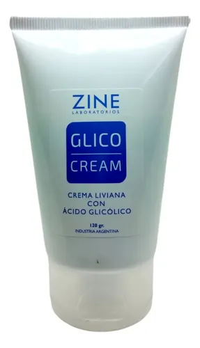 Crema Liviana Glico Cream Glicolico 10% Humecta 120ml Zine