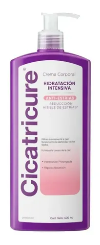 Cicatricure Crema Corporal Hidratación Anti-estrias X400
