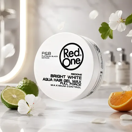 Red One Pomada Mini 50ml Blanca Aqua Barberia Maxima Fuerza