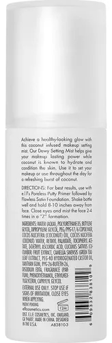 Spray Fijador De Maquillaje E.l.f. Rocío De Coco 80 Ml