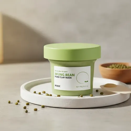 Mascarilla De Arcilla Para Poros Con Extracto De Frijol