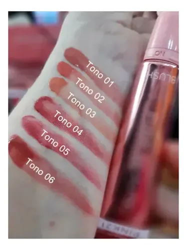 Pink 21 Blush Rubor Crema 6 Tonos