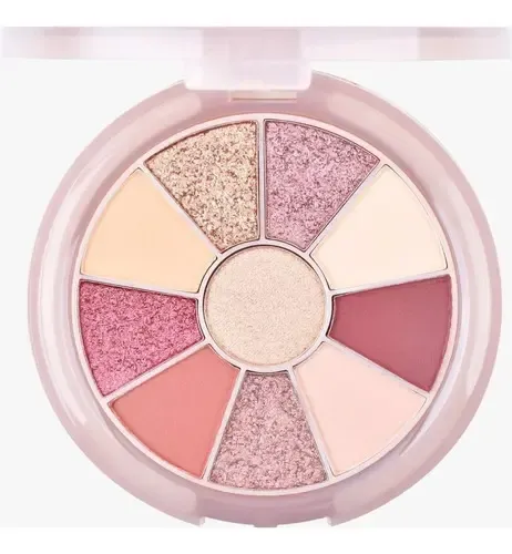 Paleta de Sombras Ruby Rose Let It Rain con Iluminador – 9 Tonos