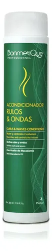Bonmetique Acondicionador Rulos & Ondas 350ml – Macadamia