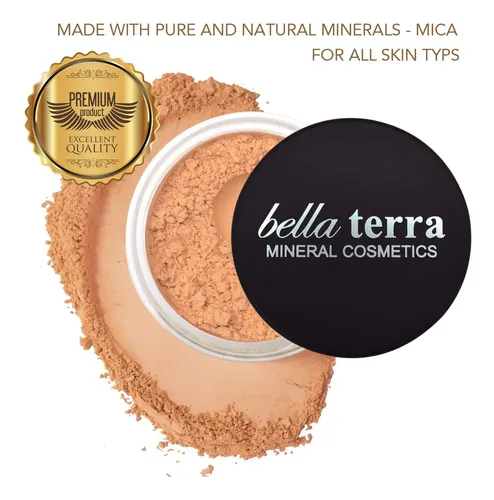 Base De Maquillaje En Polvo Mineral Bella Terra |
