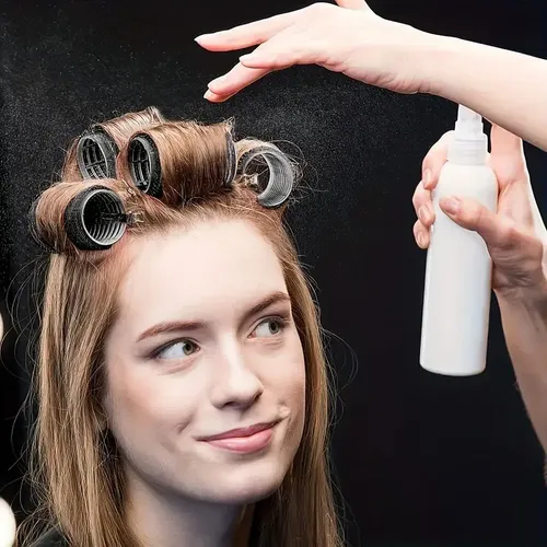 A 12 Pzs Rizadores Cabello Sin Calor + Pinzas Tubos Peinado