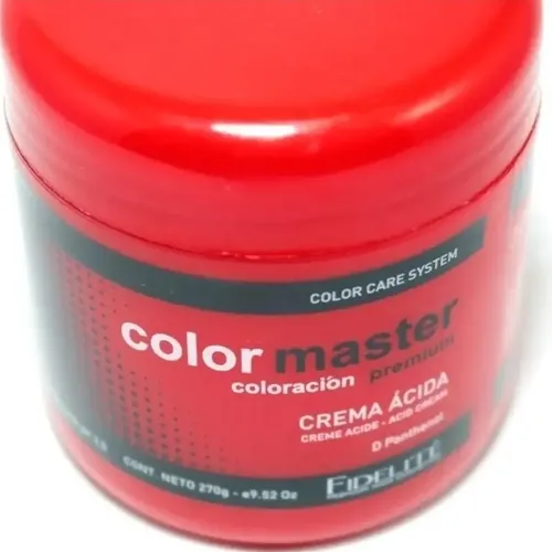 Fidelite Crema Extra Acida Mascara Capilar Color Master 270g