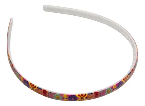 Vinchas Pelo Varios Diseños 6 Colores De 8mm Bag X 72 U