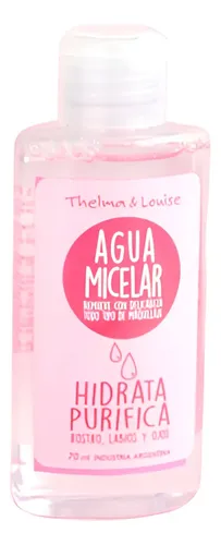Kit X2 Agua Micelar Desmaquillante Pocket Thelma Y Louise