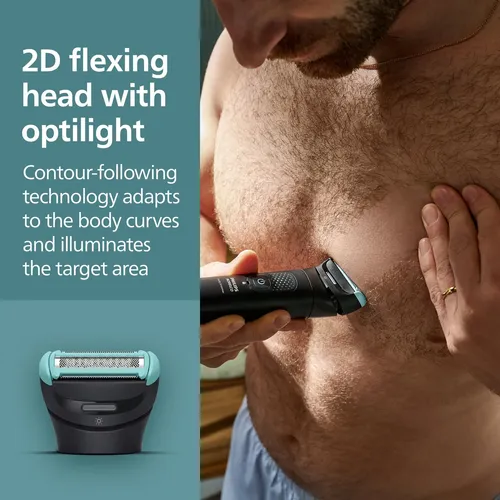 Philips Norelco Body Groomer 7000, Afeitadora Corporal Imper