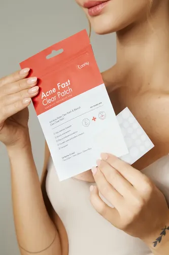 Coony Acne Fast Clear Patch 24 Parches Tipo De Piel Grasa