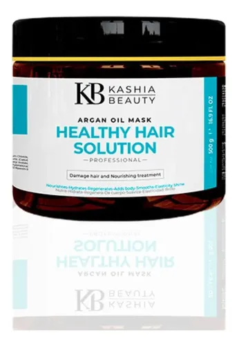 Mascarilla Capilar Kashia Beauty Con Aceite De Argán, 500 Ml