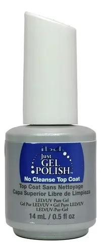 No Cleanse Top Coat Libre De Limpieza Ibd Uñas Manicuria Color
