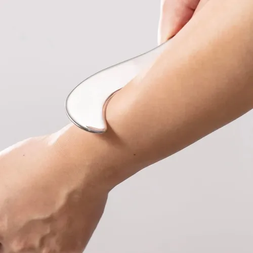 Herramienta Gua Sha Acero Inoxidable Para Masajes