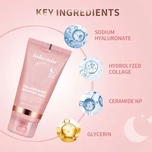 Mascarilla En Crema De Noche Con Colágeno Peel Off De