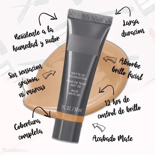 Base De Maquillaje Mate Mary Kay