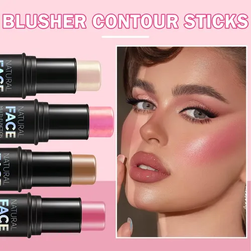 Juego De Barras De Maquillaje Multiusos For Contorno E