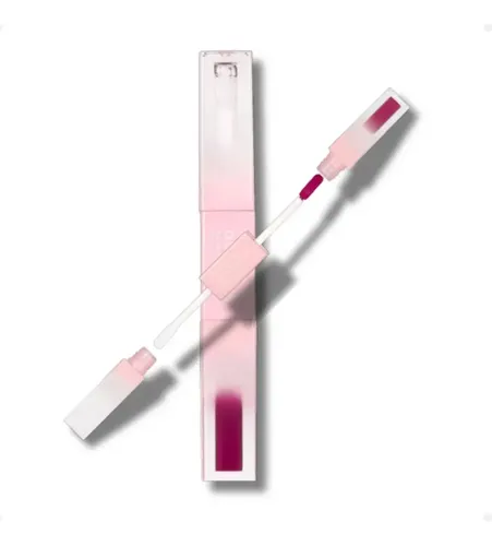 Lápiz Labial Duo Kiss Ruby Rose Pink Line 2 En 1 Bastón Dk3