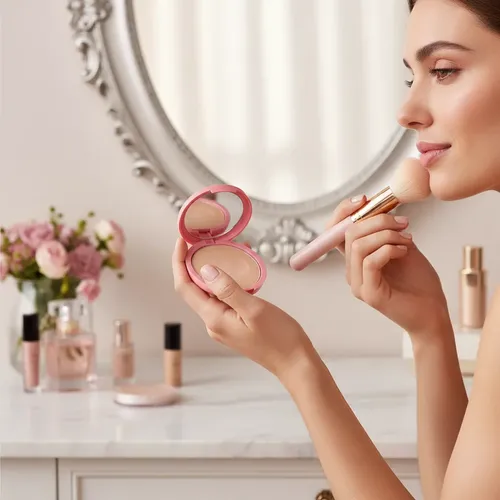 Avon Color Trend Matte Real Polvo Compacto A Prueba De Agua