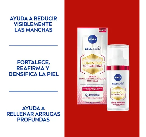 Serum Anti-manchas Nivea Luminous630 Tratamiento Avanzado An