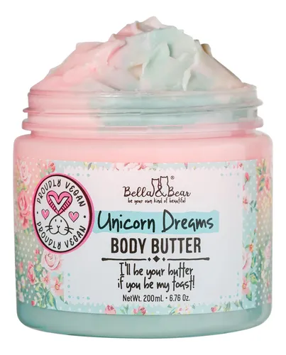 Manteca Corporal Bella & Bear Unicorn Dreams Vegan 200 Ml