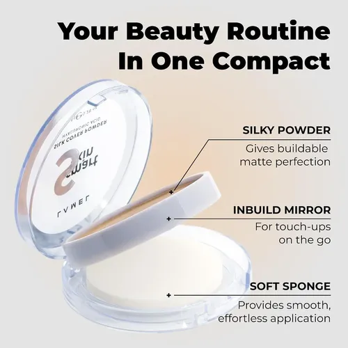 Polvo Compacto Lamel Smart Skin Silk Para Piel Grasa 403