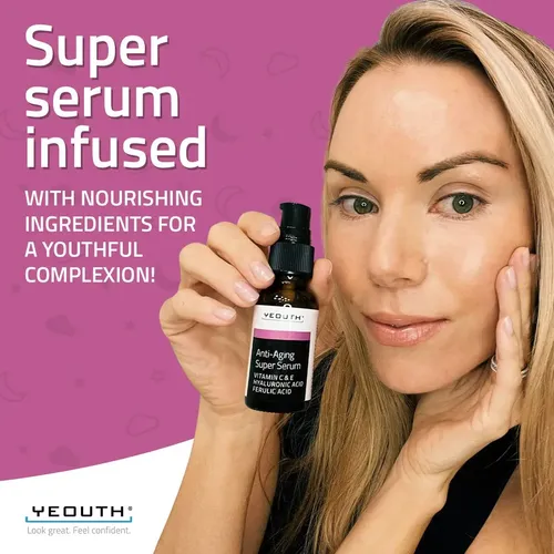 Sérum Facial Yeouth Antienvejecimiento Con Ácido Hialurónico