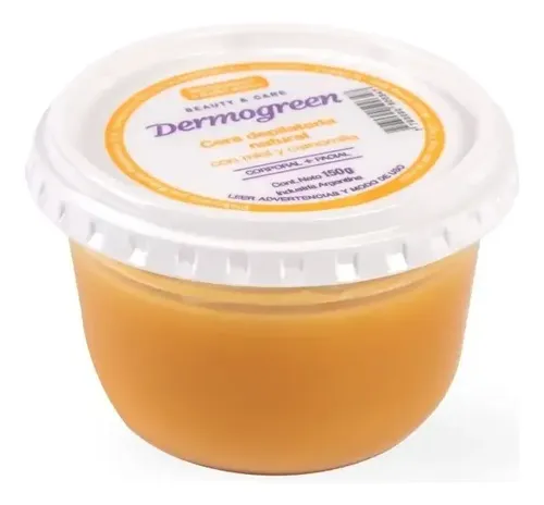 Cera C/miel Y Camomilla Repuesto Cpo. Dermogreen 150g