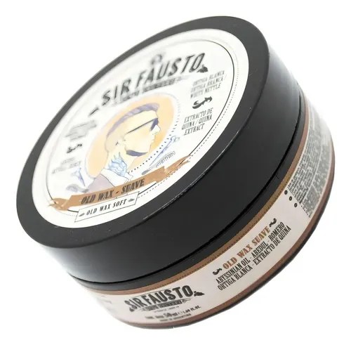 Sir Fausto Barberia Old Wax Pomada Efecto Húmedo Suave 50 Ml