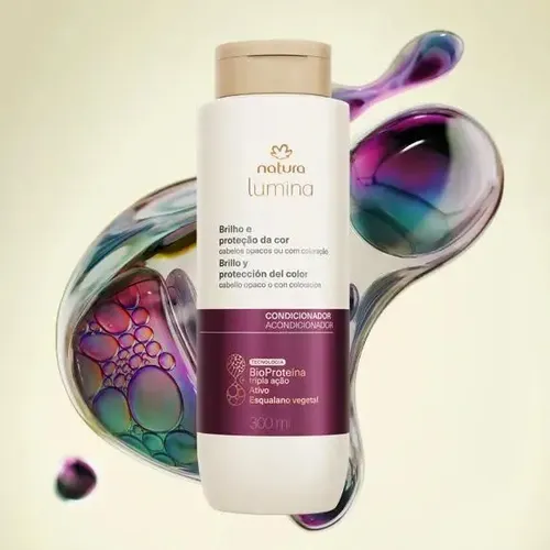 Acondicionador Protector De Color Y Brillo Natura Lumina 300ml