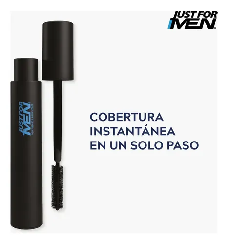 Tintura Just For Men Barba Y Cejas Castaño Oscuro 9ml