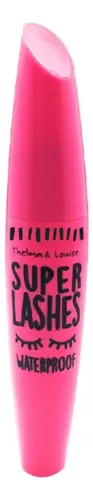 Máscara De Pestañas Super Lashes +delineador Microblandig Color Negro