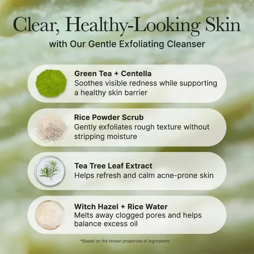 Arencia Limpiador Facial Y Mascarilla De Arroz Coreana