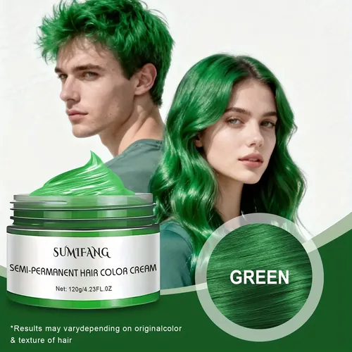 Tinte Verde Semipermanente | Color Intenso Y Suave