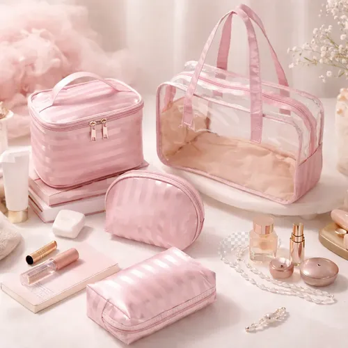 Neceser Portacosmeticos Set X4 Viaje Organizador Maquillaje