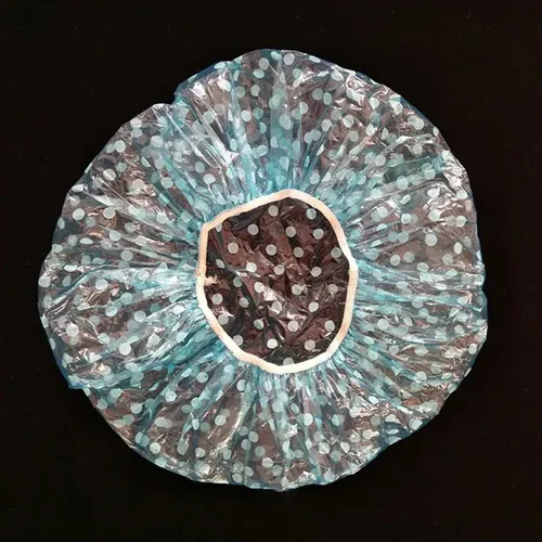 ` Gorros De Ducha De Plástico Transparente, Gorros De Baño U