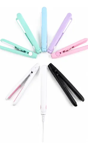 Mini Planchita Pelo Portátil Viaje Ceramica Viaje Portatil