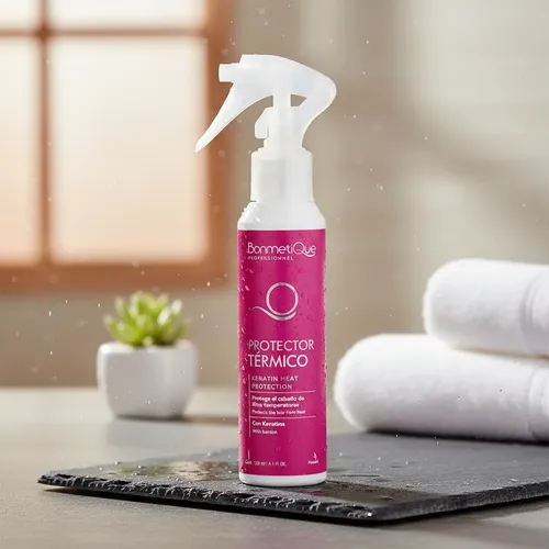 Protector Térmico Con Keratina X 120ml Bonmetique