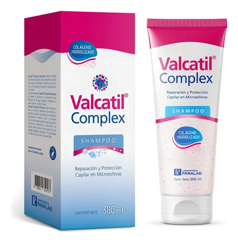 Valcatil Complex Reparación Protección Capilar Shampoo 300ml