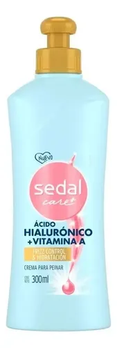 Crema Para Peinar Sedal Hialuronic Vit A Control Frizz 300ml