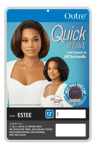 Extensiones De Cabello Offre Quick Weave Estee Off Black 1b