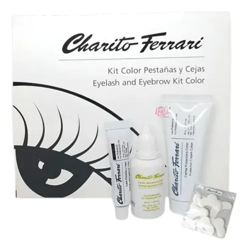 Kit Color Pestañas Y Cejas Charito Ferrari