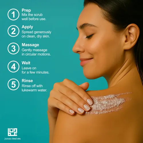 Exfoliante Corporal Juman 325g De Leche De Coco Vegano Sin S