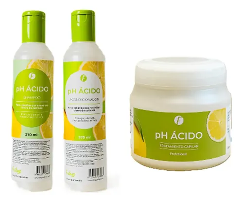 Shampoo + Acondicionador + Baño Capilar Frilayp Extra Acido