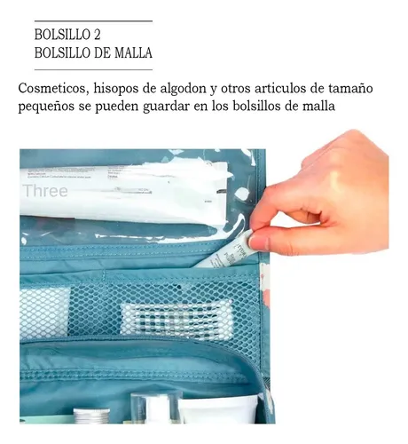 Portacosmeticos Neceser Organizador Viaje Maquillaje Bolso