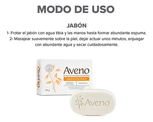 Kit Jabon Compuesto Aveno x3