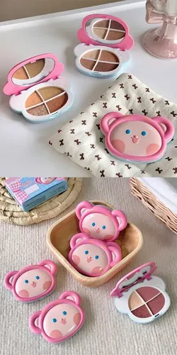Paleta De Sombras Eyeshasow Gege Bear Con Espejo